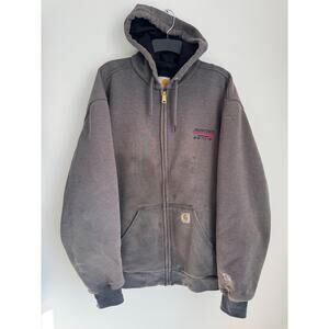 Carhartt Thermal-Lined Rain Defender Full-Zip Hooded Sweatshirt